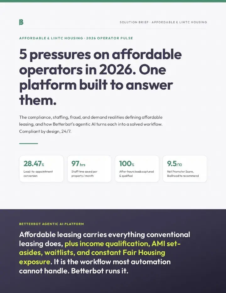 Affordable housing brief cover