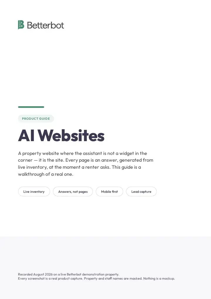 AI Websites cover